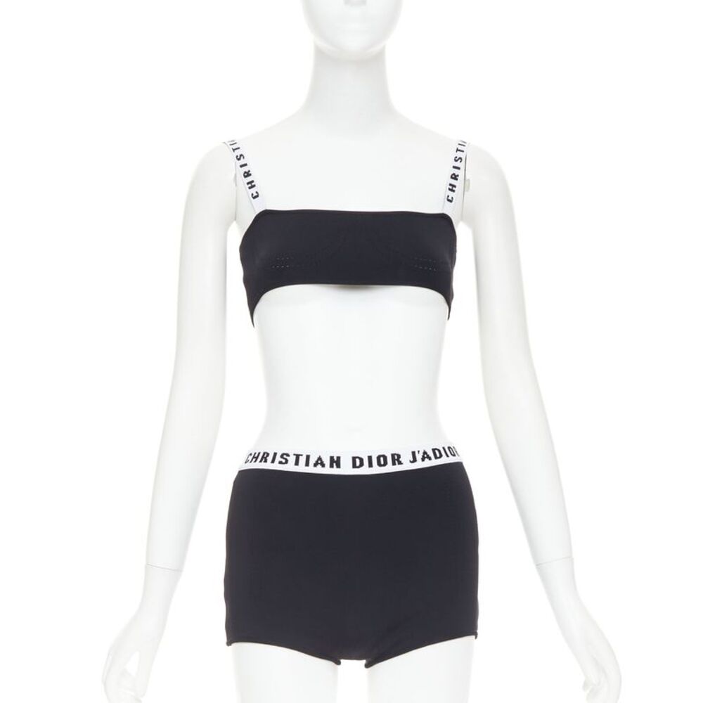 Christian Dior Logo Bra Shorts Set